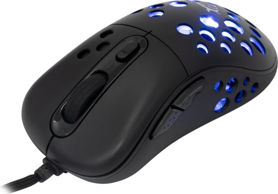 WHITE SHARK 6D GAMING MOUSE DPI 12800 GM-5013 BLACK