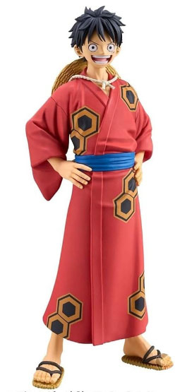 Banpresto Φιγούρα One Piece: Grandline Series Wanokuni Yukata Monkey D Luffy Figure 16cm (488902)