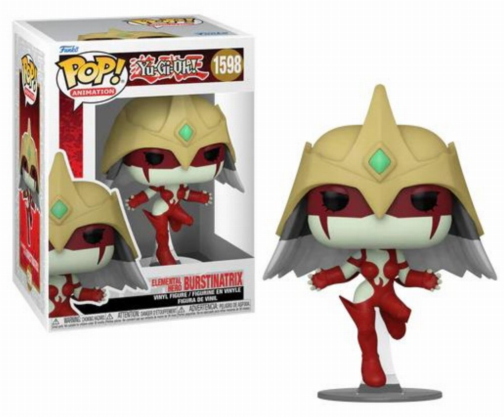 Funko Pop! Animation: Yu-Gi-Oh! - Elemental Hero Burstinatrix #1598 Vinyl Figure