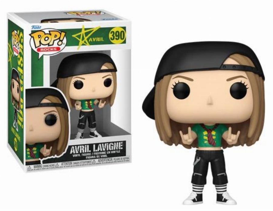 Funko Pop! Rocks: Avril Lavigne - Sk8ter Boi #390 Figure