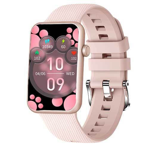 LAMTECH SMART WATCH BT5.1 WITH SPORT TRACKING PINK (LAM113515)