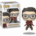Funko Pop! Movies: Harry Potter Prisoner of Azkaban - Harry with Broom (Quidditch) #165 Figure