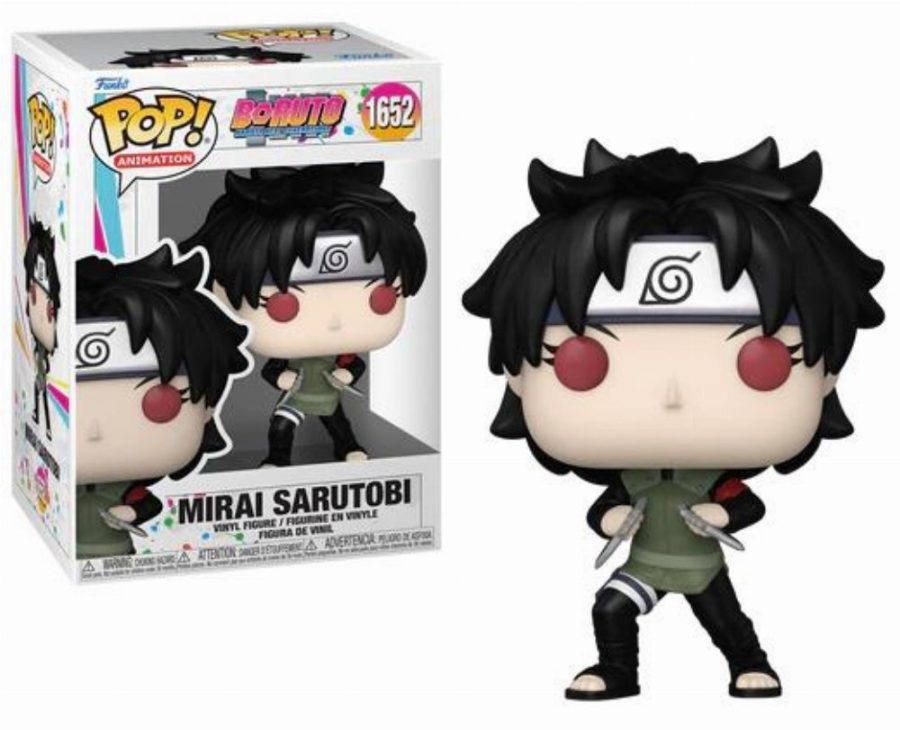 Funko Pop! Animation: Boruto - Mirai Sarutobi #1652 Figure