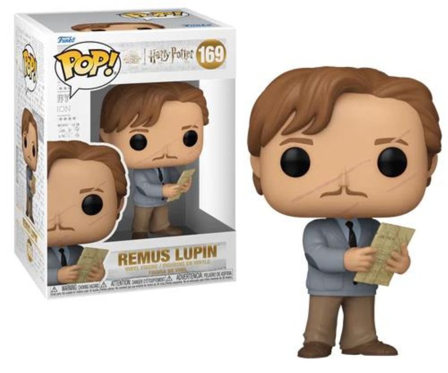 Funko Pop! Movies: Harry Potter Prisoner of Azkaban - Remus Lupin with Map #169 Figure