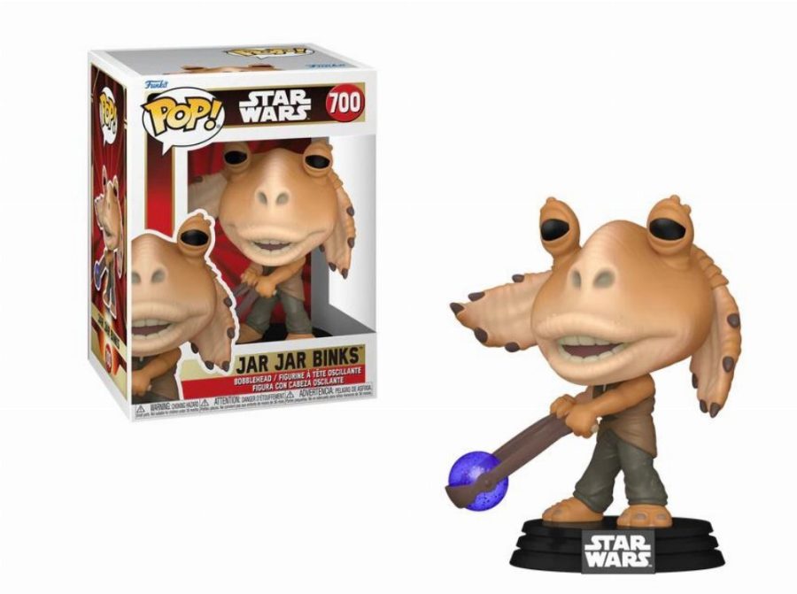 Funko Pop! Disney Star Wars: EP1 The Phantom Menace Anniversary - Jar Jar Binks with Booma Balls #700 Bobble-Head Vinyl Figure