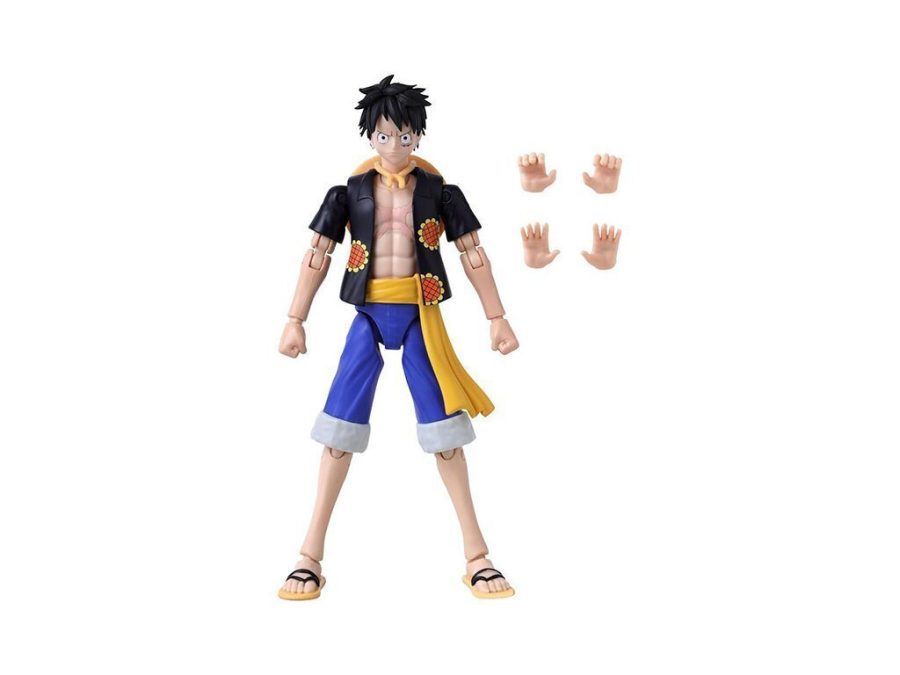 Bandai Anime Heroes Φιγούρα One Piece Monkey D. Luffy Dressrosa Version Action Figure (37007)