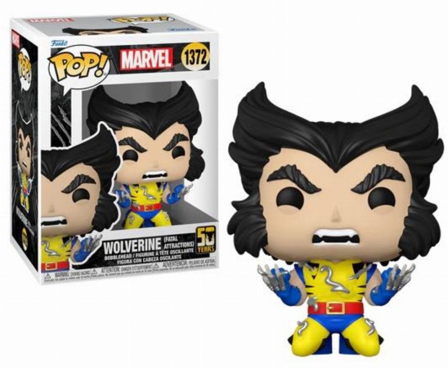 Funko Pop! Marvel: Wolverine 50th - Ultimate Wolverine (Fatal Attractions) #1372 Figure