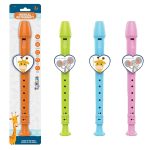 ToyMarkt Φλογέρα 28cm Με Καρδιά Ζωάκι Καρτέλα (76-128) (Τυχαία επιλογή)