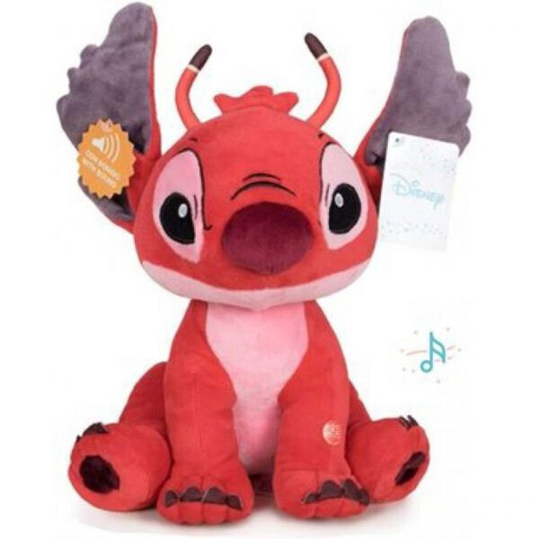 Disney LILO & STITCH - Leroy Λούτρινο με ήχο - 60 cm