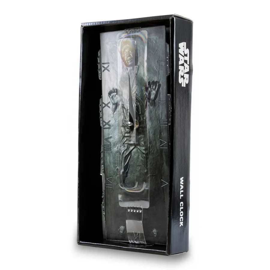 Peershardy Ρέπλικα STAR WARS Themed Black Metal Wall Clock (STW3488)