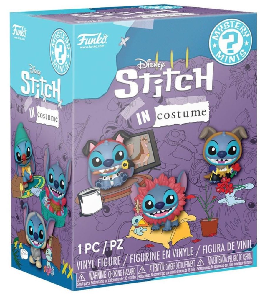 Funko Φιγούρα Sticth in Costume - Mystery Minis (Τυχαία επιλογή)