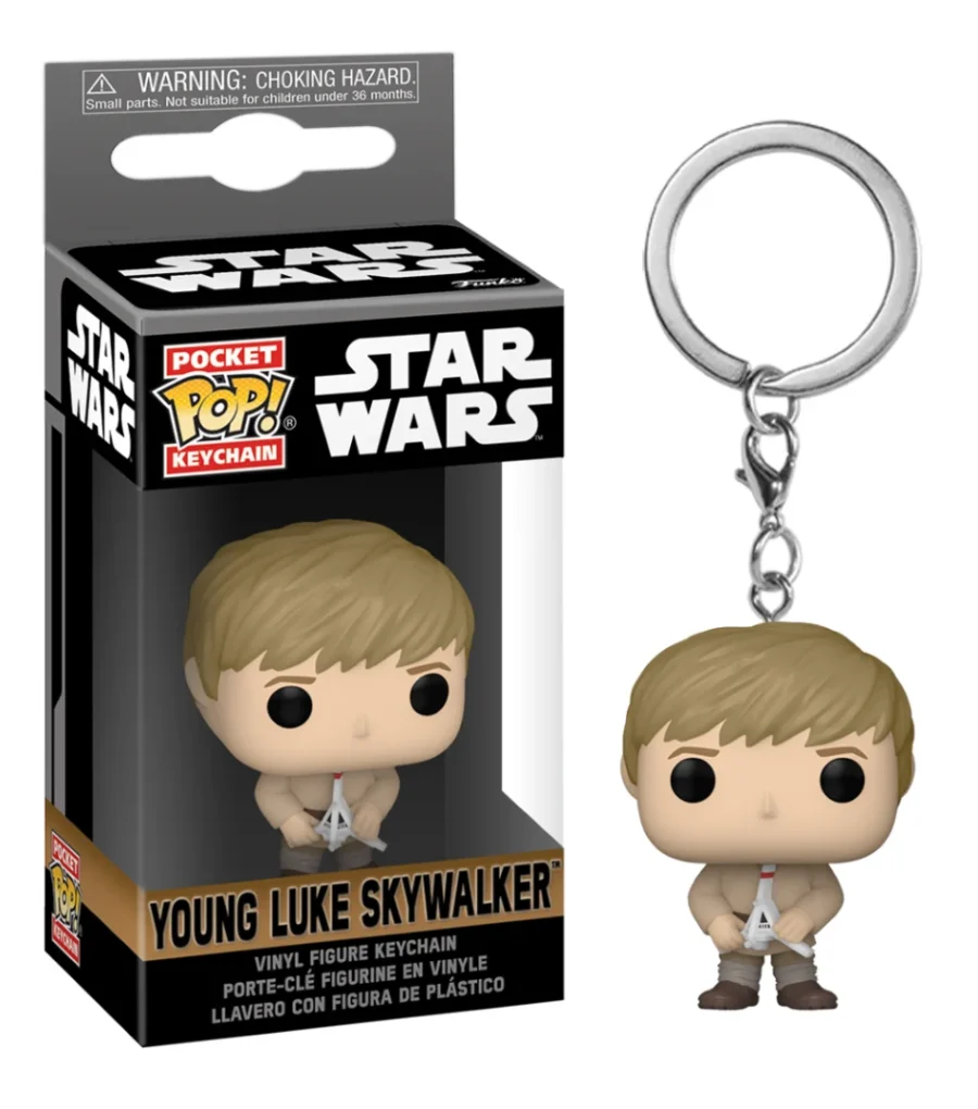 Funko Pocket Pop Star Wars Obi-Wan Kenobi - Young Luke Skywalker Φιγούρα Μπρελόκ