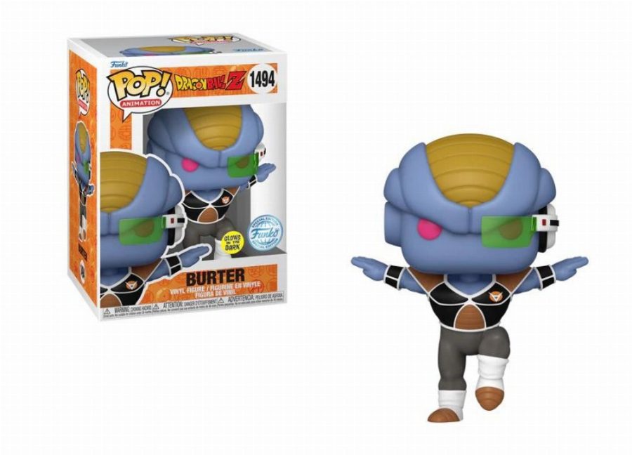 Funko Pop! Animation: Dragon Ball Z - Burter (Glows in the Dark) #1494 Φιγούρα