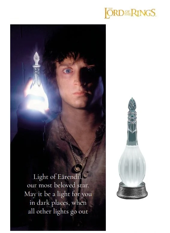 Grupo Erik LORD OF THE RINGS - Light of Earendil - Decorative Lamp - 19cm Διακοσμητικό Φωτιστικό