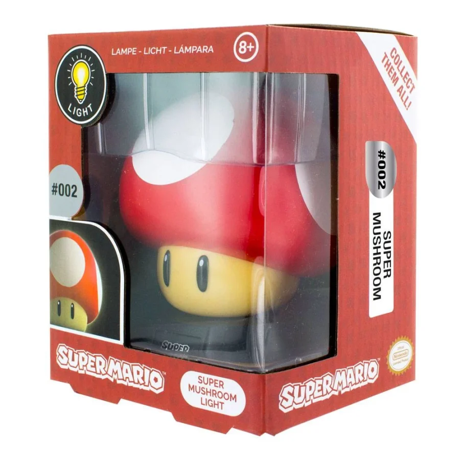 Paladone NINTENDO - Mushroom 3D Mini Light - 10cm (PP4375NNV4)