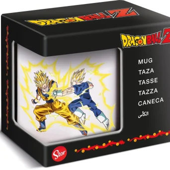 Stor DRAGON BALL Z - Goku Vs Vegeta Κούπα - Heat Change Mug 325ml (00409)
