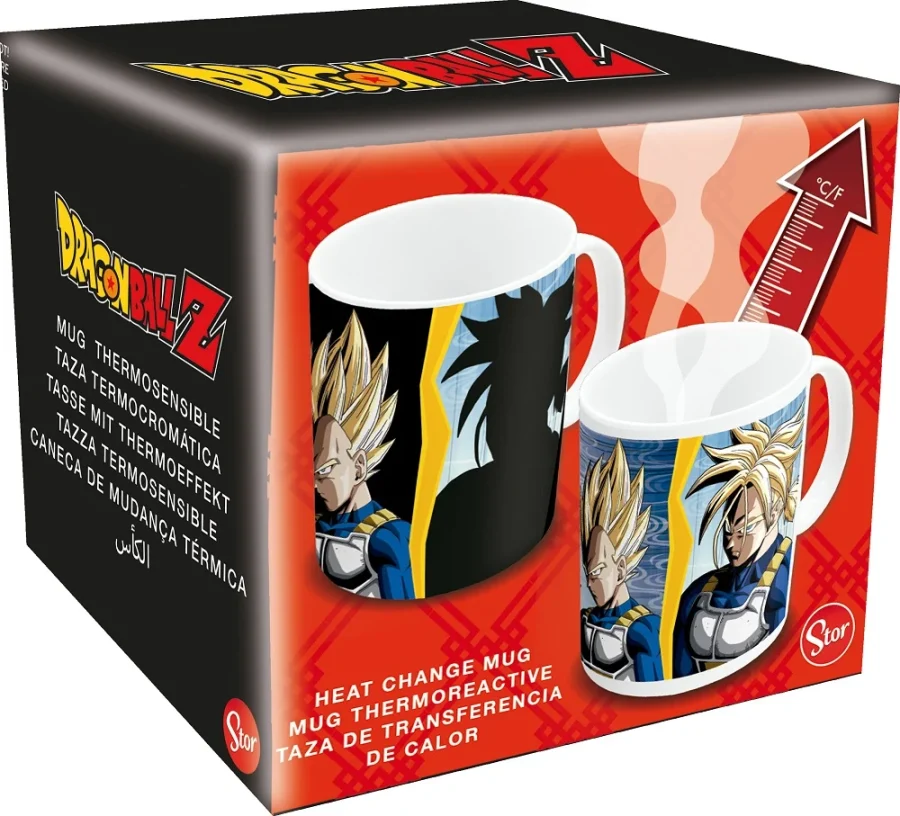 Stor DRAGON BALL Z - Vegeta & Goku Κούπα - Heat Change Mug 325ml (78741)