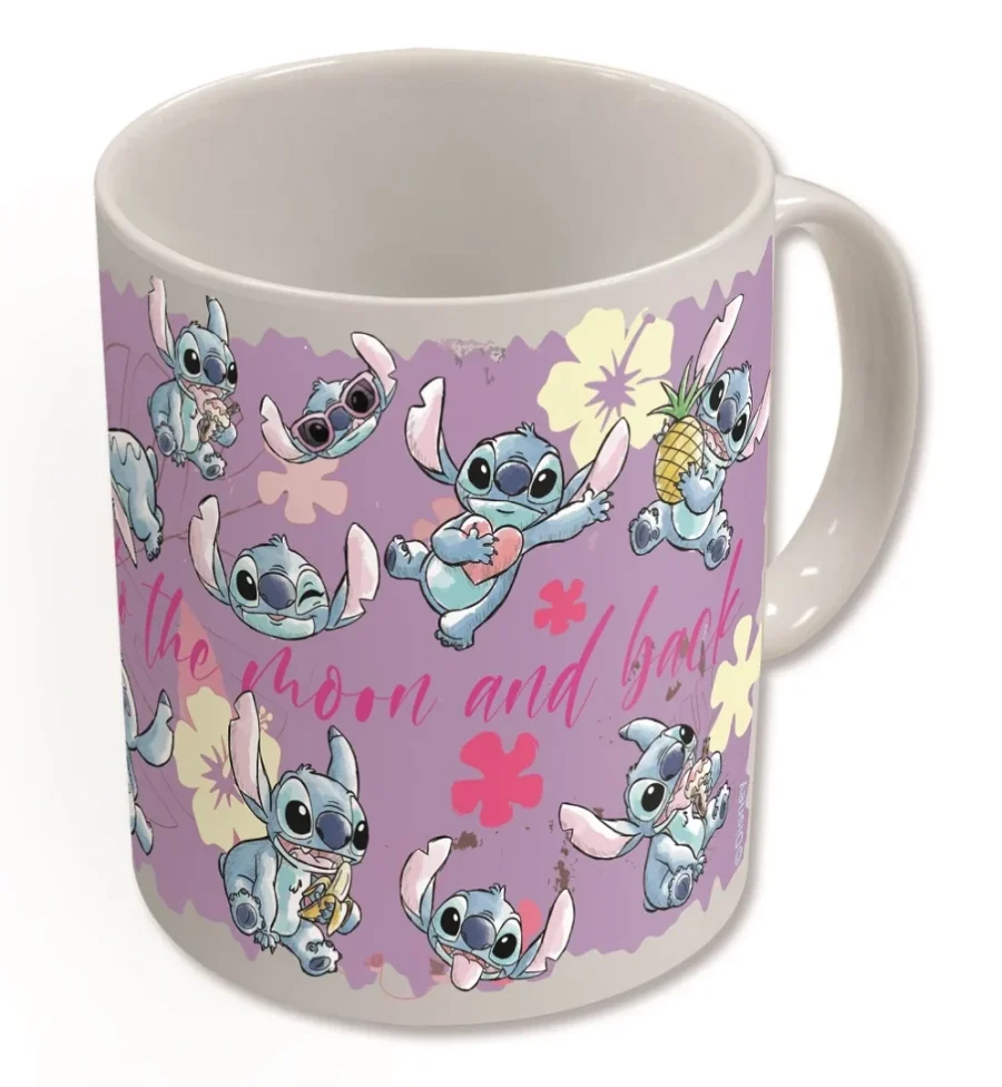 Stor STITCH - I Love U Κούπα - Heat Change Mug - 325ml