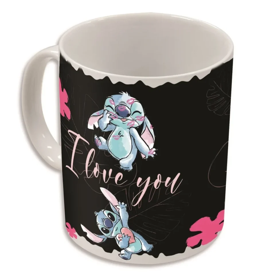 Stor STITCH - I Love U Κούπα - Heat Change Mug - 325ml