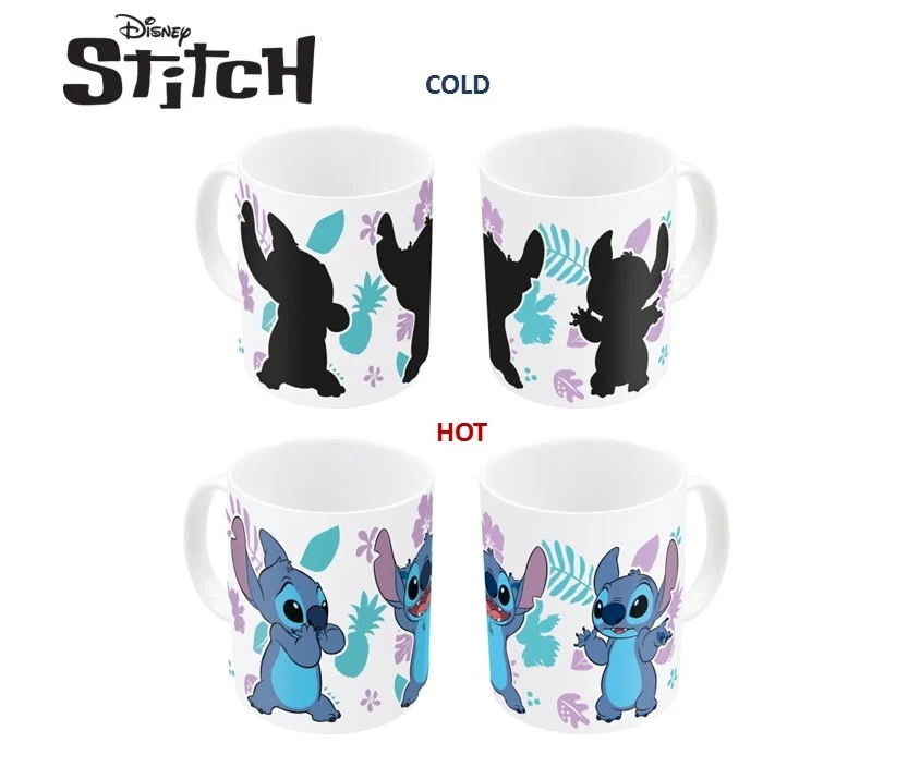Stor STITCH - Mood Κούπα - Heat Change Mug - 325ml (75866)