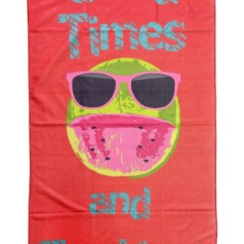 SUMMERtiempo ΠΕΤΣΕΤΑ ΘΑΛΑΣΣΗΣ ΤΥΠΩΜΕΝΗ MICROFIBER 70x140cm 245gr S6 (42-2134)