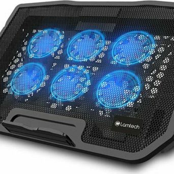 LAMTECH LAPTOP COOLING FLEXI STAND 6 FANS (LAM021523)