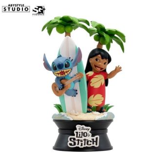 AbyStyle Lilo & Stitch Surfboard Αγαλματίδιο 17cm (ABYFIG062)