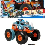 Mattel τηλεκατευθυνόμενο Hot Wheels - Monster Trucks Transforming Rhinomite Remote controlled (HPk27)