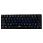 White Shark Kaiken Wireless/BT/TYPE-C Mechanical Keyboard, με διακόπτες Red Switch US BLACK