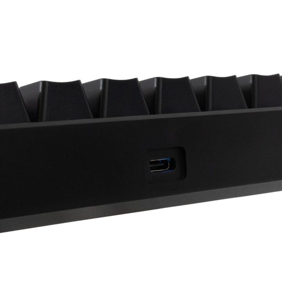White Shark Kaiken Wireless/BT/TYPE-C Mechanical Keyboard, με διακόπτες Red Switch US BLACK