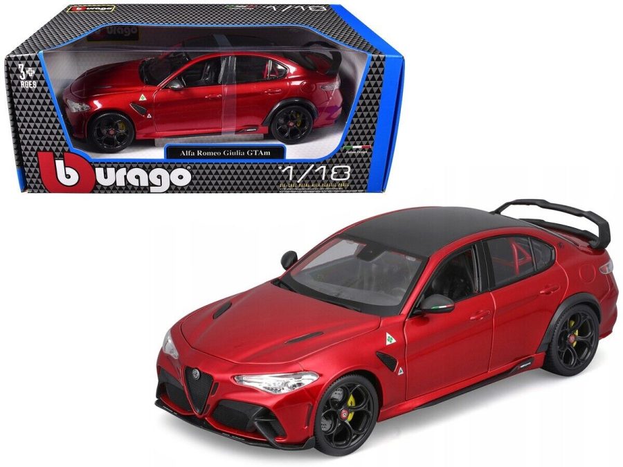 Bburago Alfa Romeo Giulia Gta Red (18/11049)