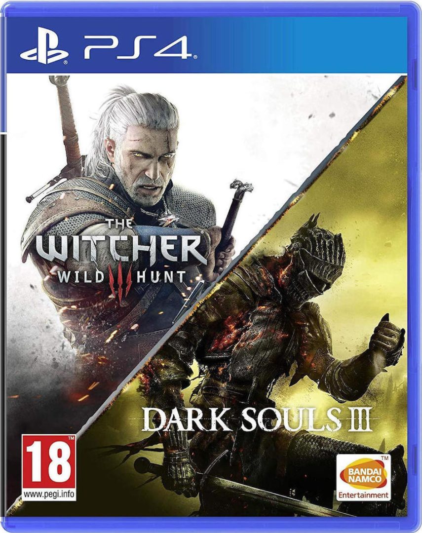 The Witcher 3: Wild Hunt / Dark Souls III Double Pack PS4 USED