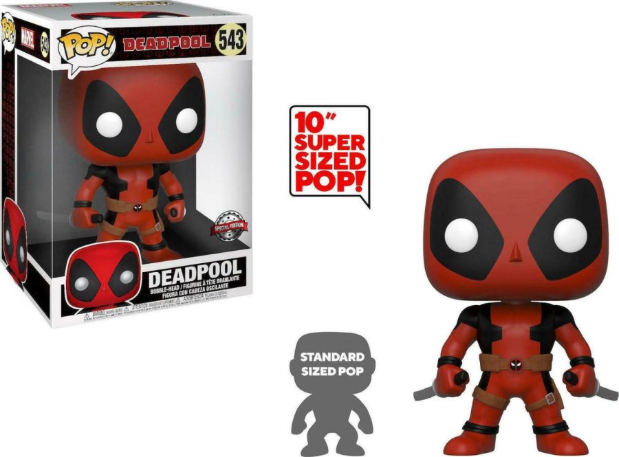 Funko Pop! Marvel: Deadpool - Deadpool W/ Swords #543 Jumbo Size Figure