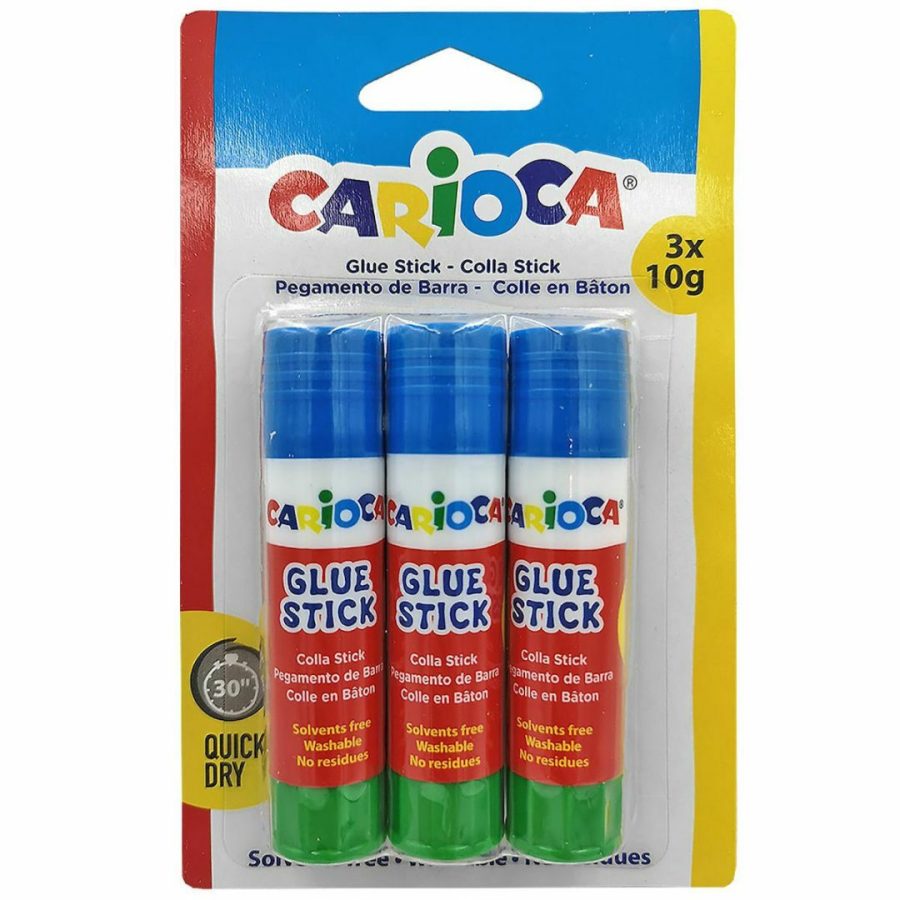 ΚΟΛΑ ΣΤΙΚ CARIOCA ΣΕΤ=3ΤΕΜ 3x10g (19-180)