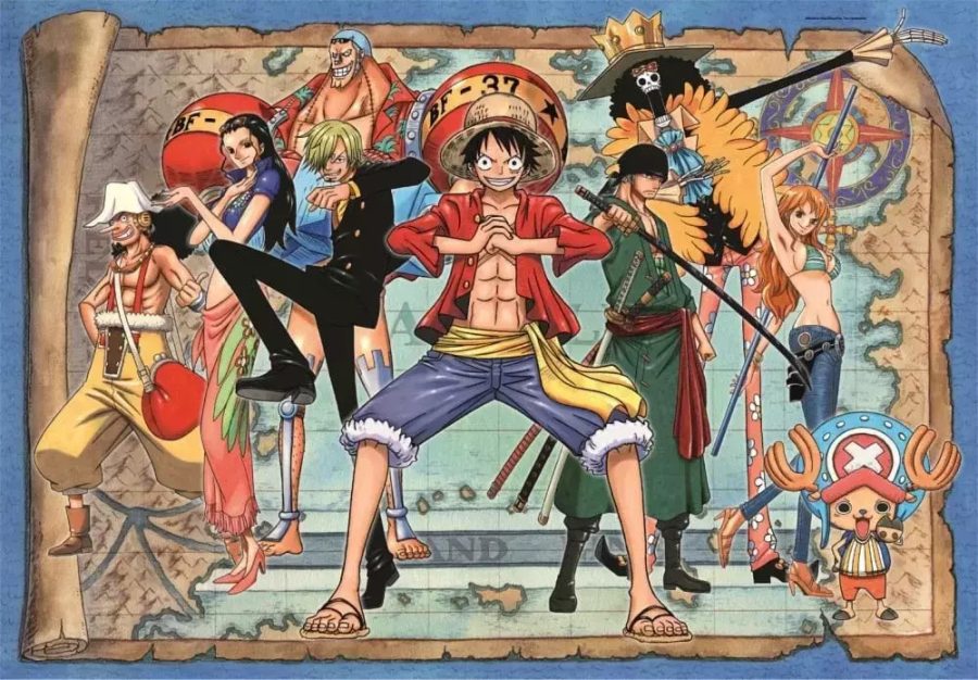 Clementoni ONE PIECE - Straw Hat Crew - Cube Puzzle 500P (35137)