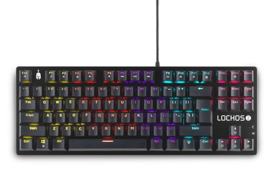 Spartan Gear - Lochos 2 TKL 87 keys Wired Mechanical Gaming Keyboard (SGKEYTKL07)