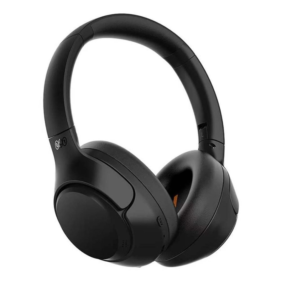 QCY H3 High-Res Headset Black w. Mic, Active Noise Canceling with 4 mode ANC 60h Multipoint