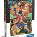 Clementoni Πάζλ ONE PIECE Luffy and his crew - Puzzle 1000P (39726)