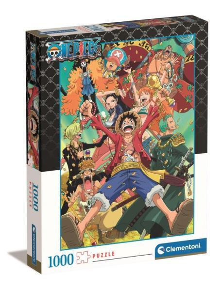 Clementoni Πάζλ ONE PIECE Luffy and his crew - Puzzle 1000P (39726)