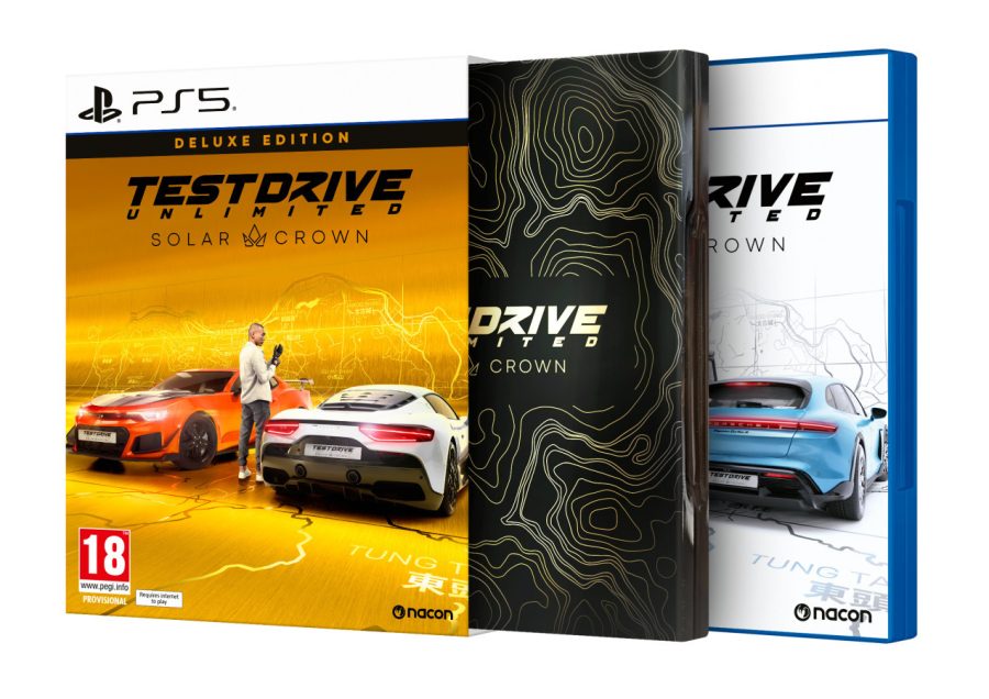 Test Drive Unlimited Solar Crown Deluxe Edition PS5 USED (Contain Steelbook- No DLC)