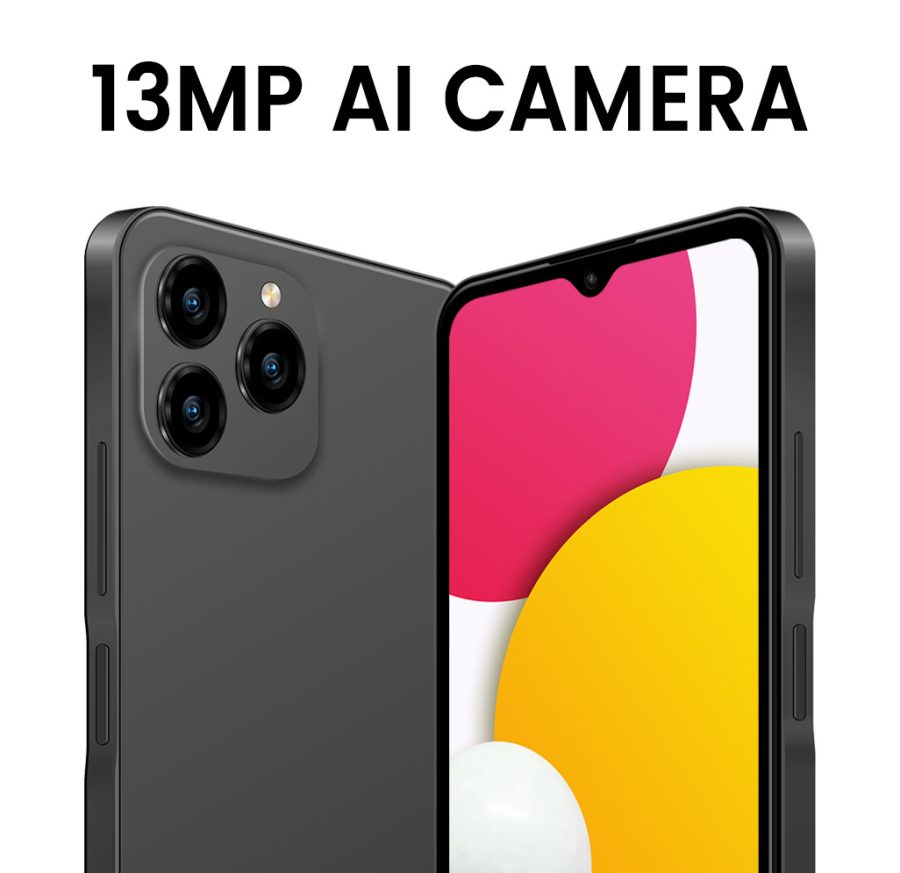 KXD smartphone Classic A07, 6.6", 4/64GB, 4500mAh, μαύρο