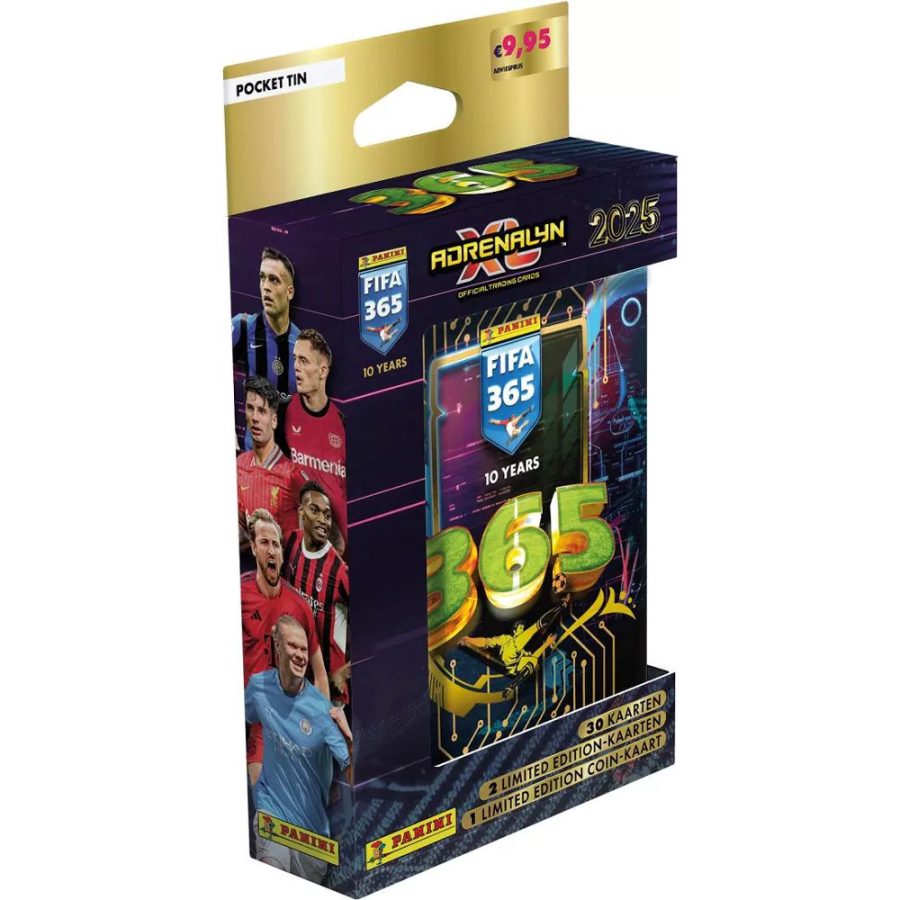 Panini Fifa 365 2025 Adrenalyn Metal Pocket Tin