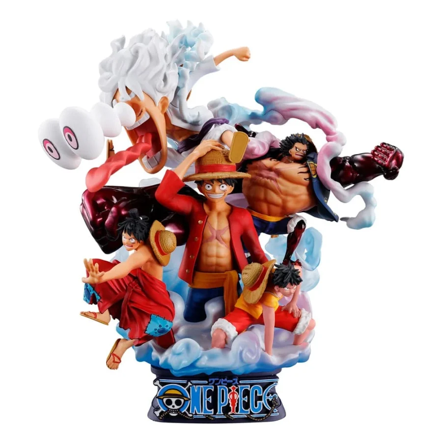 One Piece Petitrama DX PVC Mini Statue Logbox Re Birth Luffy Special Vol. 02 15 cm (MEHO518110)