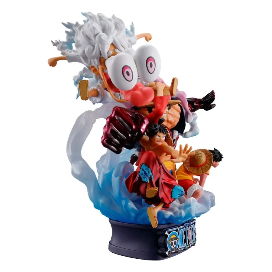 One Piece Petitrama DX PVC Mini Statue Logbox Re Birth Luffy Special Vol. 02 15 cm (MEHO518110)