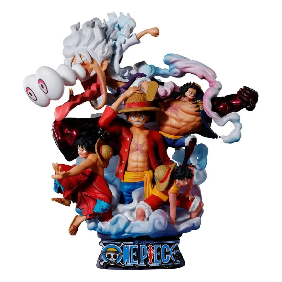 One Piece Petitrama DX PVC Mini Statue Logbox Re Birth Luffy Special Vol. 02 15 cm (MEHO518110)