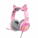 Havit H2233D Gaming Wired Headphone Pink