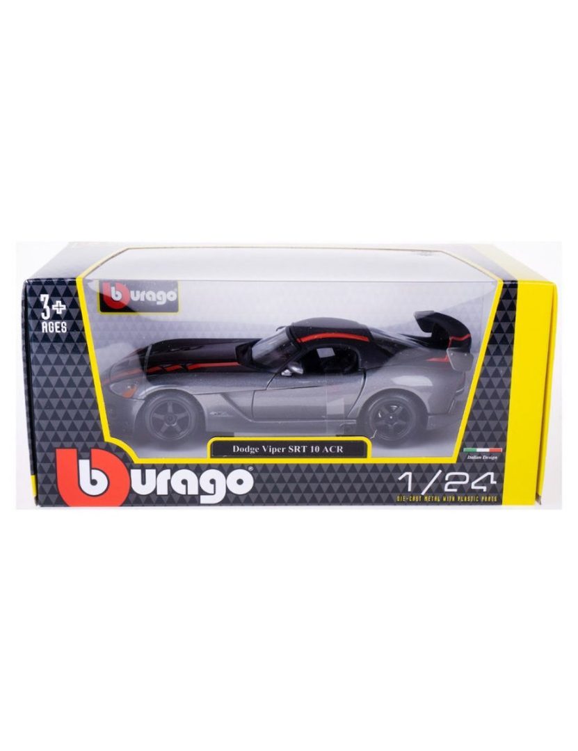 Bburago Dodge Viper SRT 10 ACR Grey (18/22114 Grey)