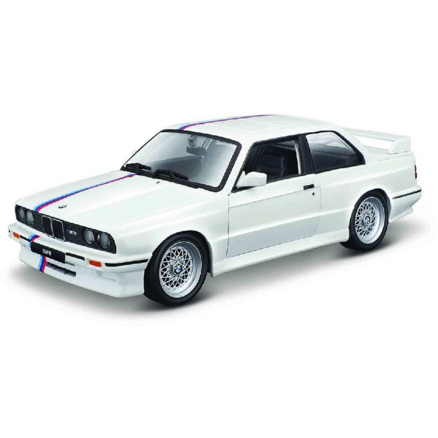 Bburago 1/24 BMW M3 (E30) 1988 White (18/21100)