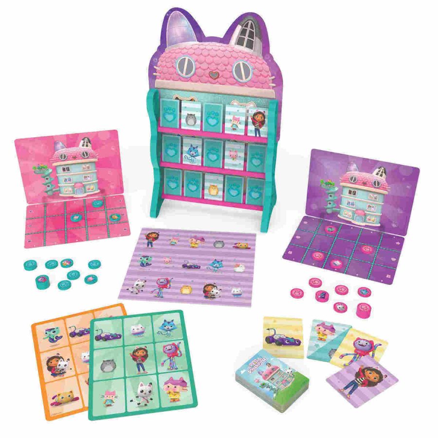 Spin Master Gabby's Dollhouse: 8 Παιχνίδια με την Γκάμπι - Επιτραπέζια (6065857)