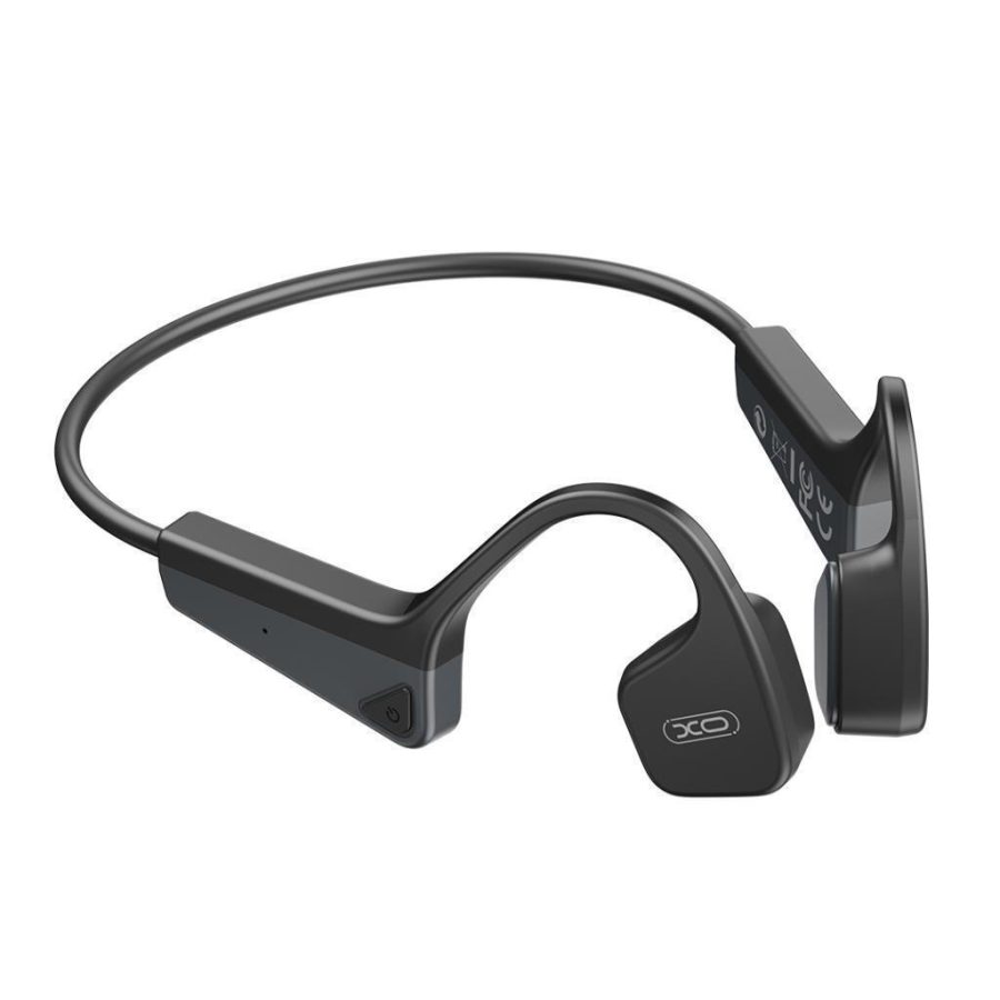 XO BD2 ΑΚΟΥΣΤΙΚΟ HANDSFREE DEPP LIGHT BONE CONDUCTION BLUETOOTH, ΜΑΥΡΟ/ΓΚΡΙ
